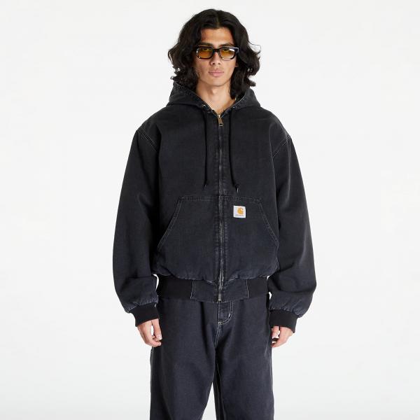 Bunda Carhartt WIP OG Active Jacket Black Stone Washed XL