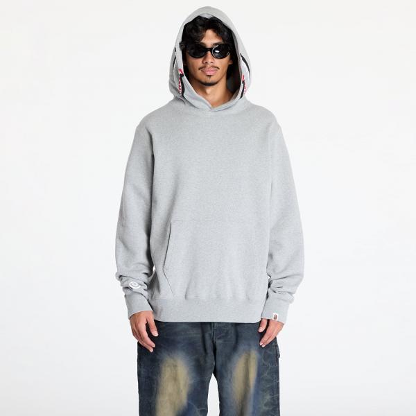 Mikina A BATHING APE Shark Pullover Hoodie Gray XXL