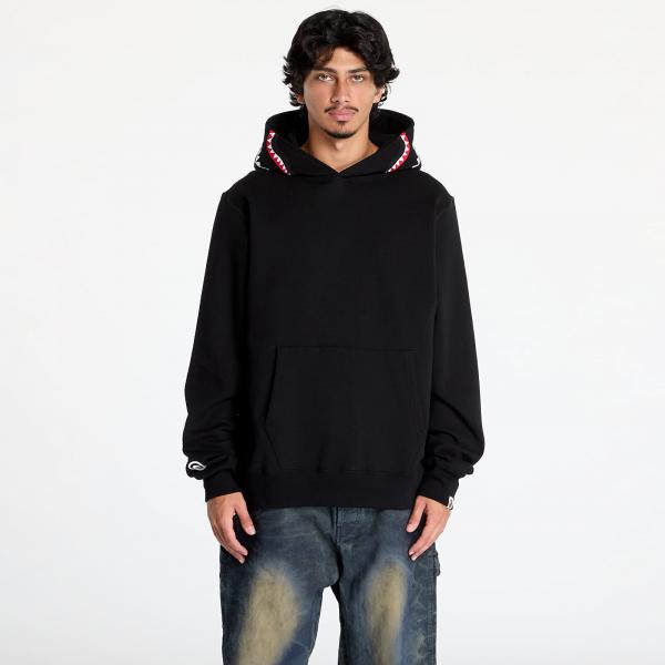 Mikina A BATHING APE Shark Pullover Hoodie Black XXL