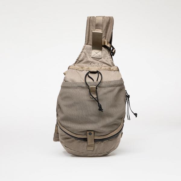 Taška C.P. Company Nylon B Crossbody Mesh Rucksack Black/ Walnut Universal