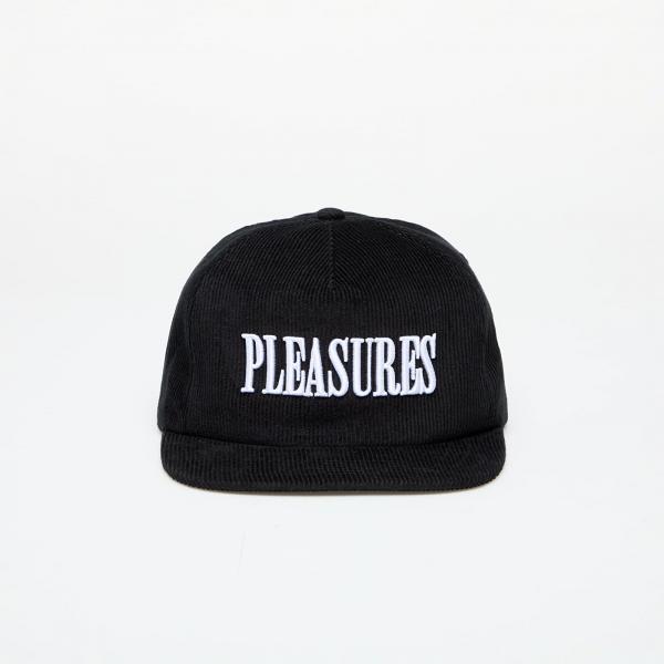 Kšiltovka Pleasures Onyx Corduroy Snapback Onyx OS