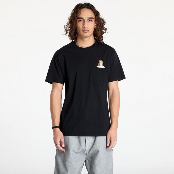 Tričko RIPNDIP Flashing Kittys Pocket Tee Black S