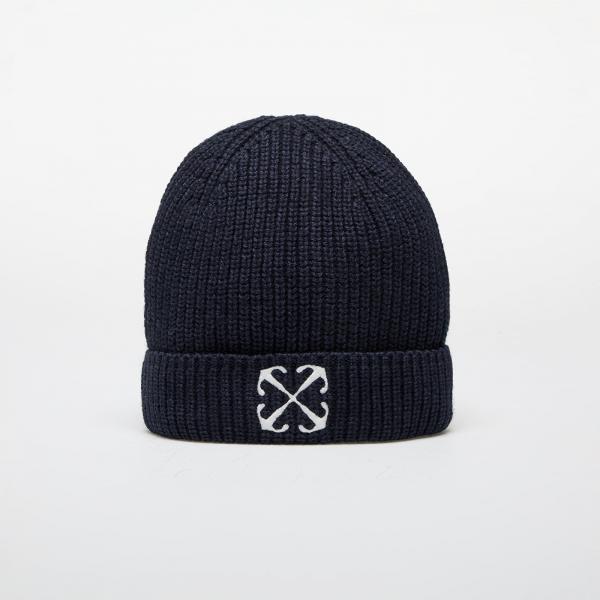 Off-White Kids Arrow Beanie Navy Blue/ Off White I