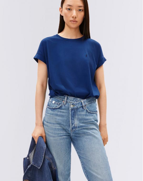 Tričko Armedangels Idaara 2869 faded indigo
