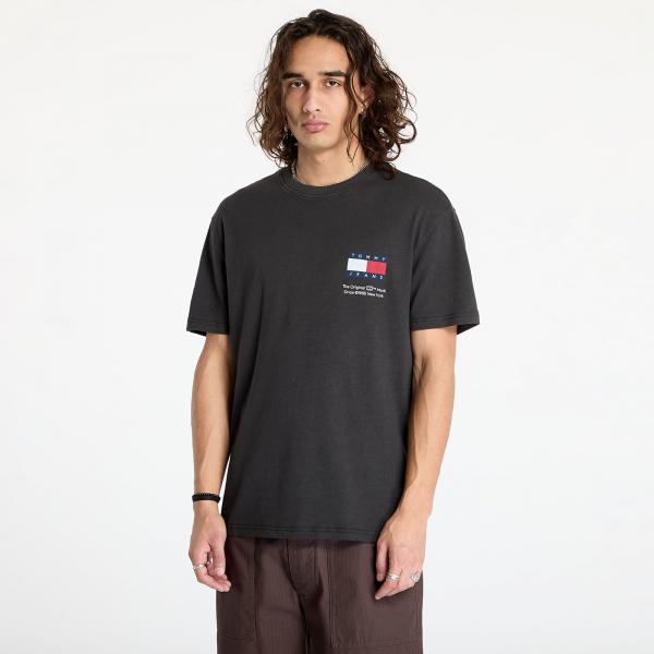 Tričko Tommy Jeans Regular Fun Novelty 2 Tee Black S