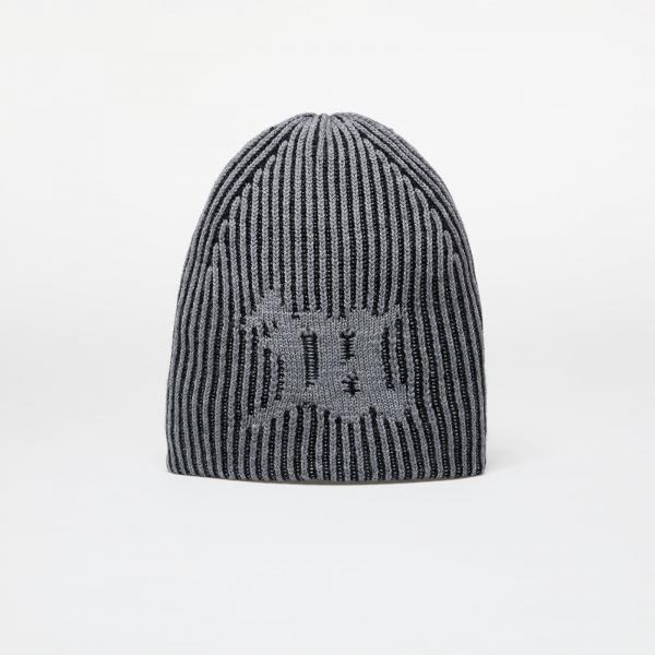 Čepice MISBHV Pleated Rib Beanie Grey L/XL