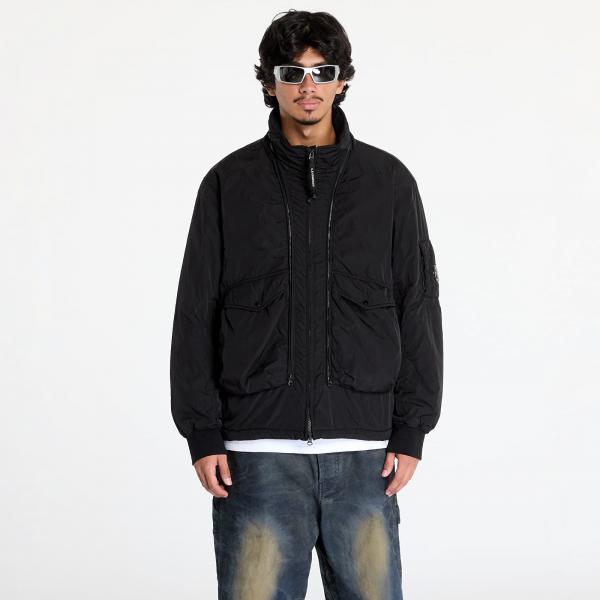 Bunda C.P. Company Chrome-R Body Zippers Padded Jacket Black XXL