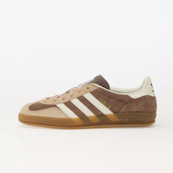 Tenisky adidas Gazelle Indoor Earth Strata/ Ftw White/ Magic Beige EUR 46 2/3