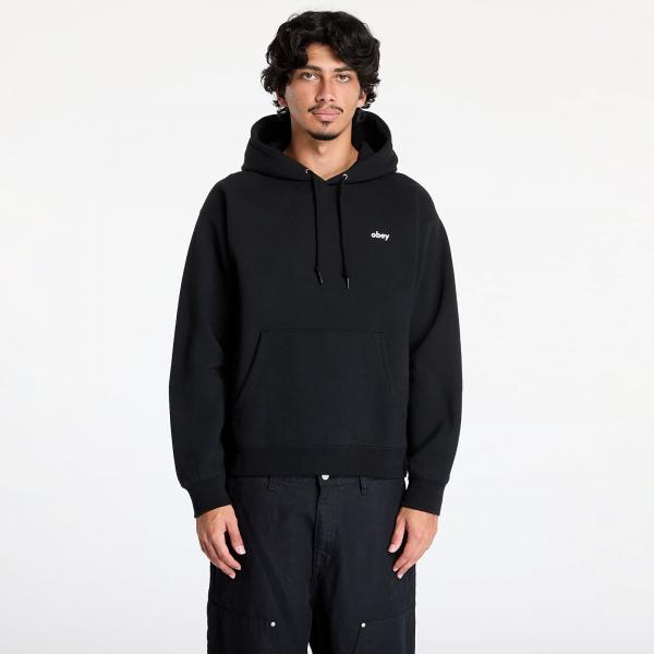 Mikina OBEY Dalmation Hoodie Black L