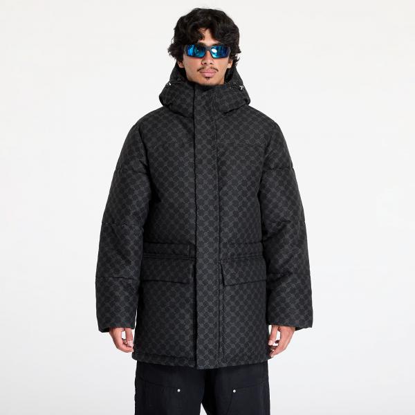 Bunda Daily Paper Oba Cotton Monogram Puffer Black S
