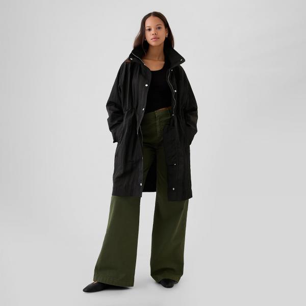 Bunda GAP Nylon Parka Black L