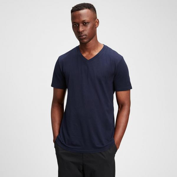 Tričko GAP Classic Vneck Tee Tapestry Navy XS