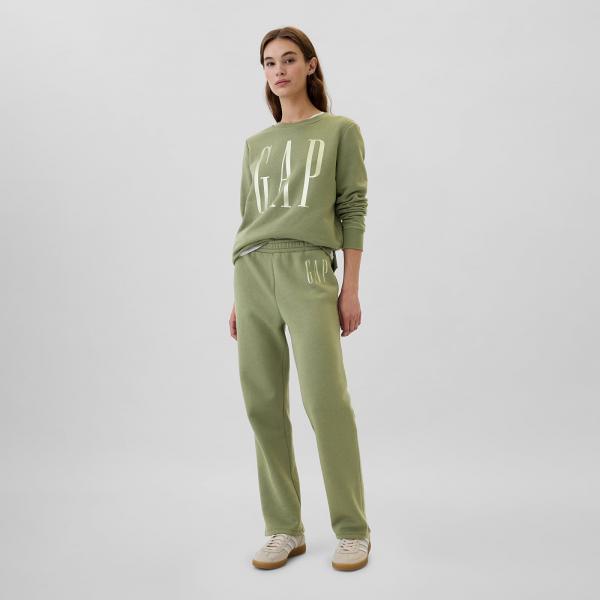 Tepláky GAP Logo Pants Walden Green S