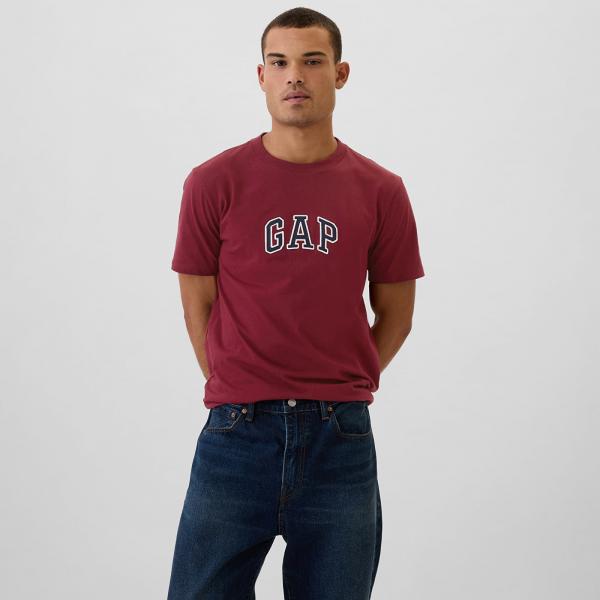 Tričko GAP Logo New Arch Tee Red Delicious XS