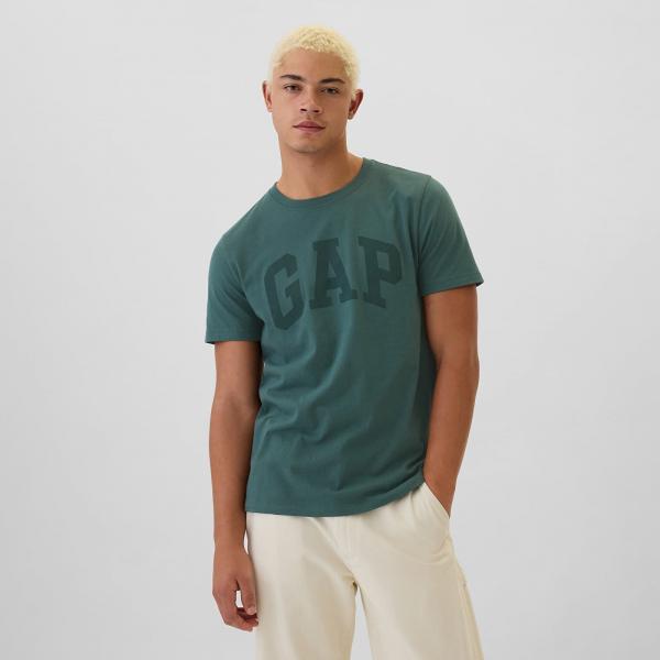 Tričko GAP Logo Tee Moores Green M
