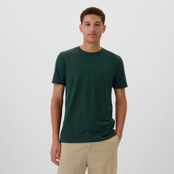 Tričko GAP Mini Logo Tee Essex Green M