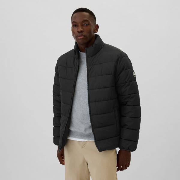Bunda GAP Logo Puffer Jacket True Black L