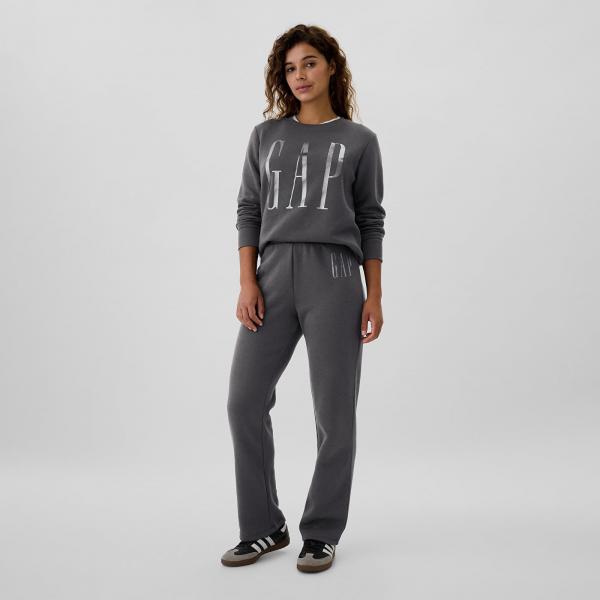 GAP Logo Pants Cast Iron S