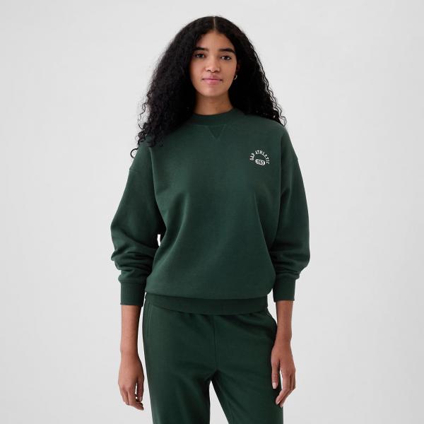 Mikina GAP Mockneck Pullover Essex Green M