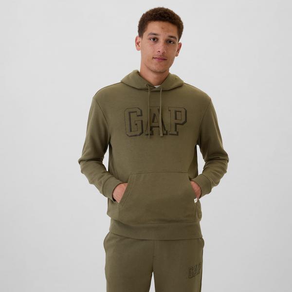 Mikina GAP Gap Athletic Hoodie Olive Night XL