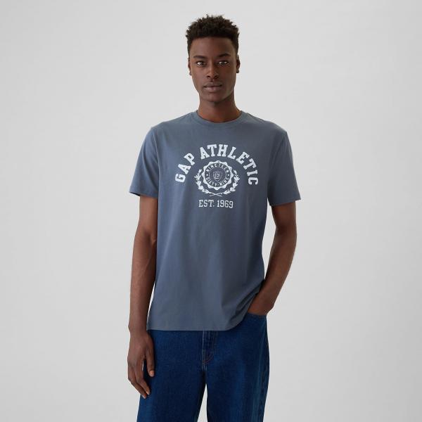 Tričko GAP Logo Tee Deep Sailor Blue M