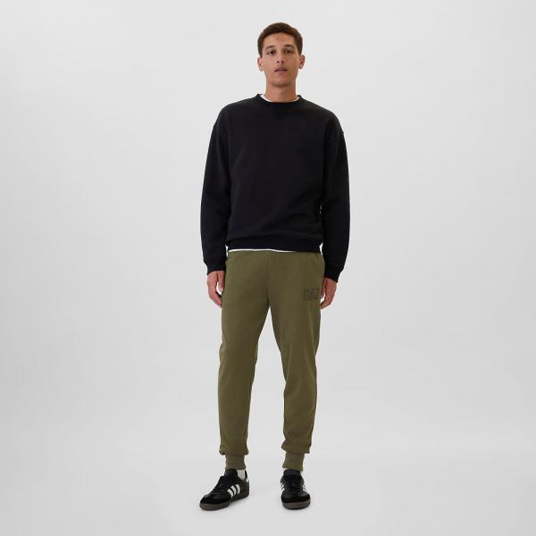 Tepláky GAP Gap Athletic Jogger Olive Night L