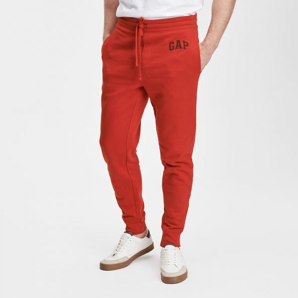 Tepláky GAP Logo Jogger Red XL