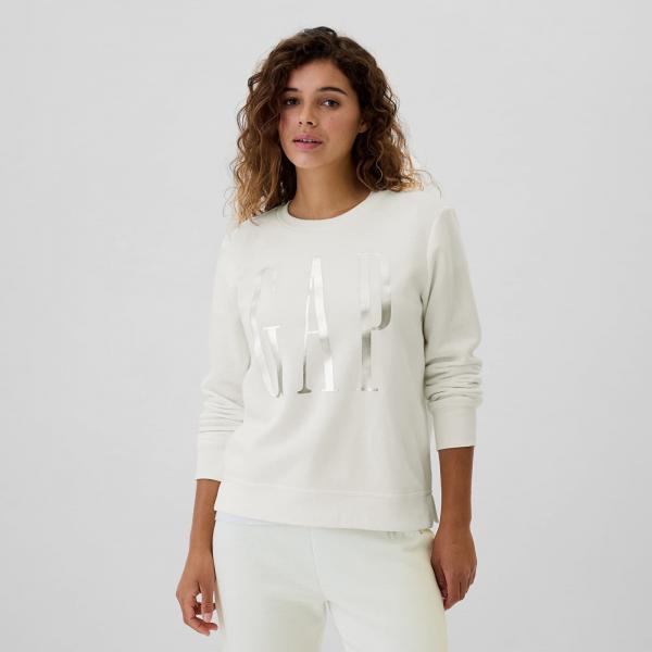 Mikina GAP Logo Sweatshirt New Off White XS