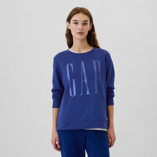 Mikina GAP Logo Sweatshirt Bellwether Blue XS