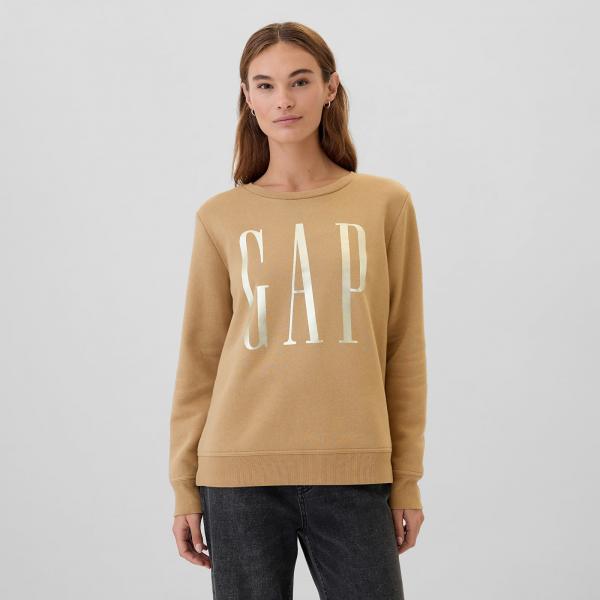 Mikina GAP Logo Sweatshirt Mojave XS