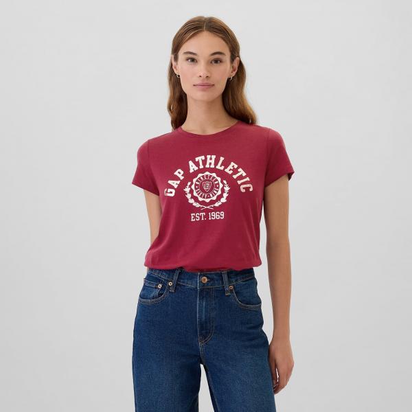 Tričko GAP Shortsleeve Tee Beet Red XS
