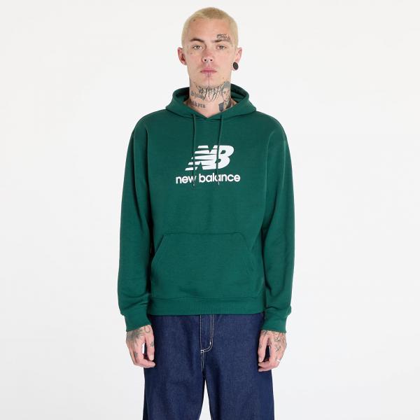 Mikina New Balance Sport Essentials French Terry Logo Hoodie Nightwatch Green L