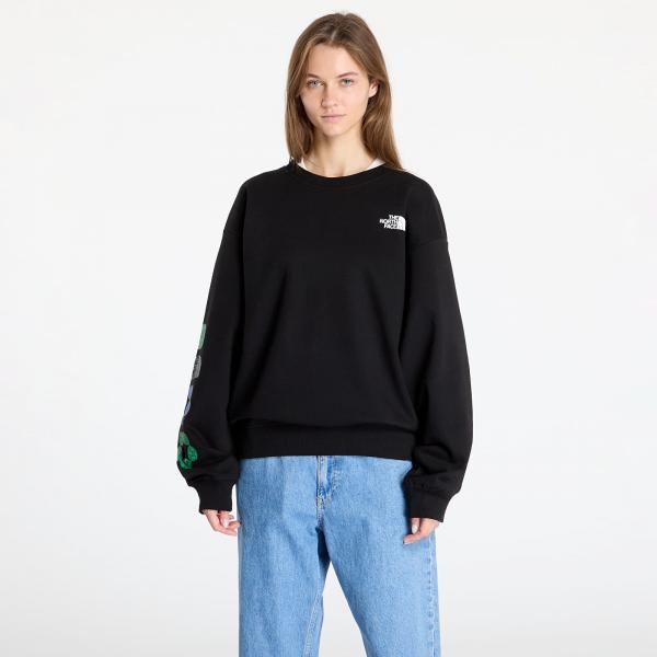 Mikina The North Face x Yinka Ilori Graphic Crewneck Sweatshirt TNF Black M