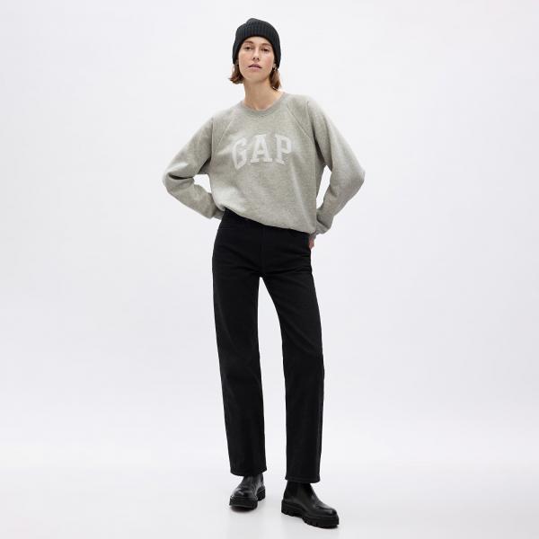 Mikina GAP Logo Sweatshirt Light Heather Grey XL