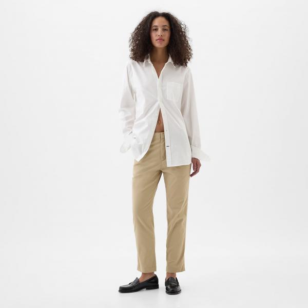Kalhoty GAP Downtown Khaki Khaki W28