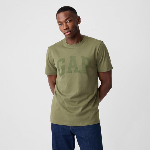 Tričko GAP Logo Tee Walden Green S