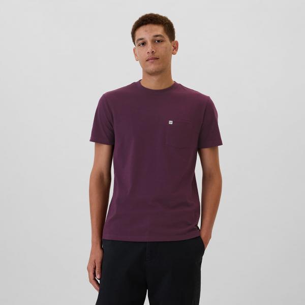 Tričko GAP Logo Pocket Tee Purple Ray XL