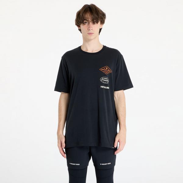 Tričko Under Armour Project Rock Short Sleeve Tools T-Shirt Black/ Team Orange S