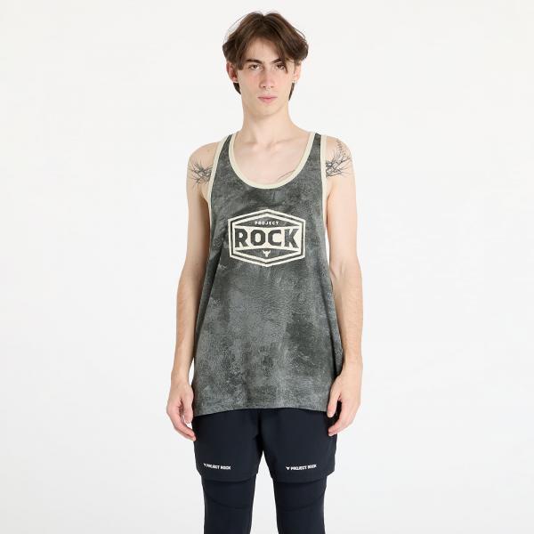 Tílko Under Armour Project Rock Racer Tank Tools Top Clay Green/ Silt S