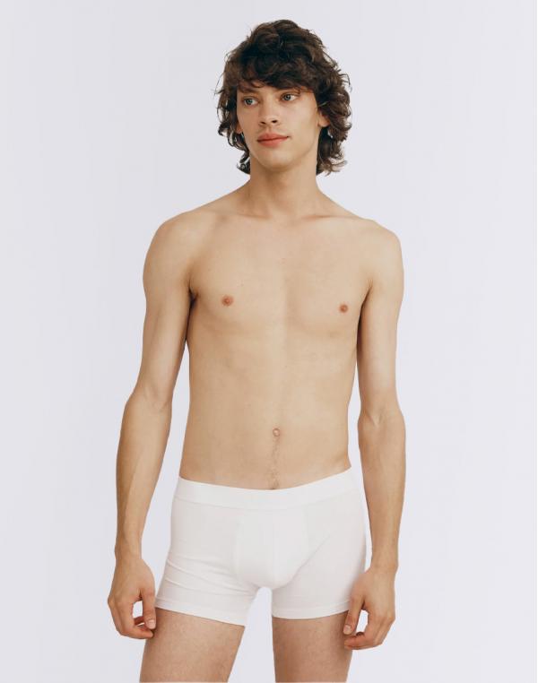 Organic Basics Core Trunks 3-Pack White / Slate / Black XL