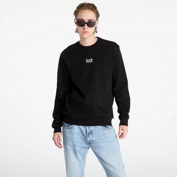 Mikina EA7 Emporio Armani Sweatshirt Black M