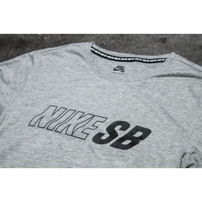 Nike Skyline Dri-Fit Cool GFX Short Sleeve Tee Heather Grey/ Black
