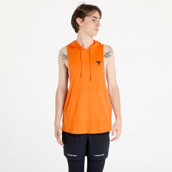 Tričko Under Armour Project Rock SL HD Payoff Top Team Orange/ Black XL