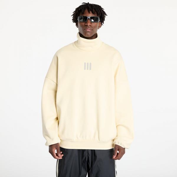 Mikina adidas x Fear Of God Athletics Fleece Mock Sweatshirt Pale Yellow M