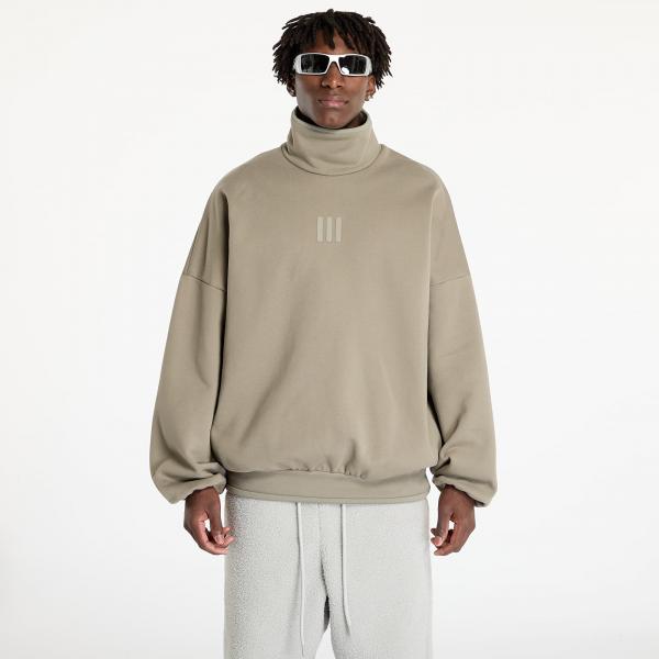 Mikina adidas x Fear Of God Athletics Fleece Mock Sweatshirt Clay S