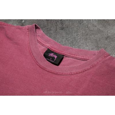 Stüssy Old Skool Pigment Dyed Tee Burgundy