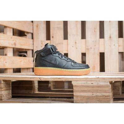 Nike Air Force 1 Mid LV8 (GS) Black/ Black-Gum Light Brown