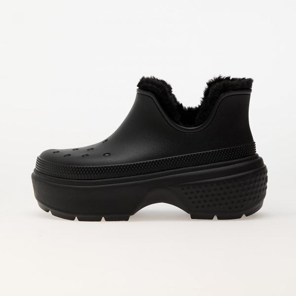 Tenisky Crocs Stomp Lined Shorty Boot Black/ Black EUR 38-39