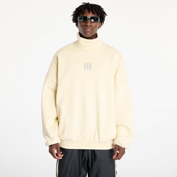 Mikina adidas x Fear Of God Athletics Fleece Mock Sweatshirt Pale Yellow M