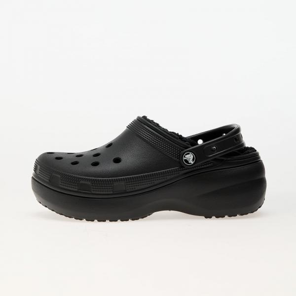 Tenisky Crocs Classic Platform Lined Clog W Black EUR 34-35